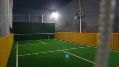 Детска площадка за това как да се организира една вила в спорта страни земята