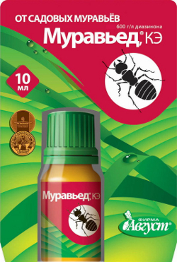 Средства Мравояд мравки от градината ръководството, цената и ефективността