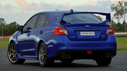 Subaru WRX STI (2017-2018) цената и спецификации, снимки и преглед