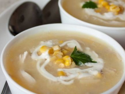 пюре пилешка супа - готварски рецепти със снимки