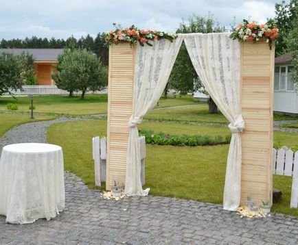 Сватбени арки Идеи за декорация на арки за регистрация изход (40 снимки)