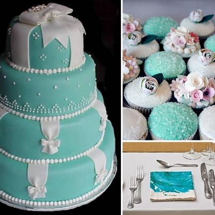 Сватбена торта торта (кексчета)