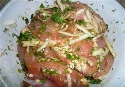 Свинско, печен в пещ с картофи