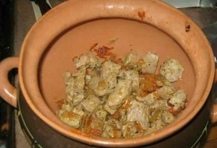 Свинско, печен в пещ с картофи