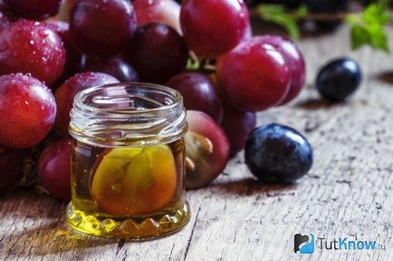 Свойствата на масло от гроздови в козметиката