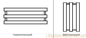 Диаграми и рисуване връзка самоделно отоплителни регистри