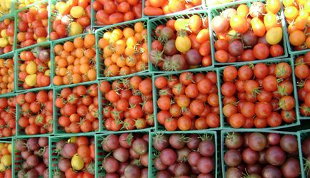 Чери домати - здрави, вкусни, декоративни