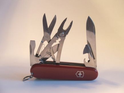 Тънкостите избор швейцарски нож