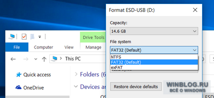 Каква е разликата между FAT32, NTFS и exfat