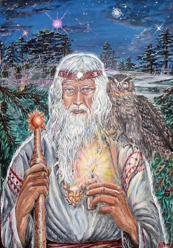 Велес - славянски езически бог на късмет и плодородие