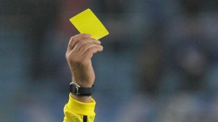 Във футбола, което означава жълт картон
