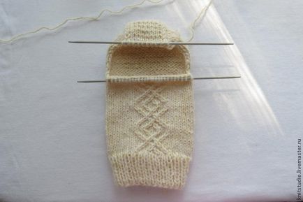 Плетене вълнени чорапи върху иглите 5 - Справедливи Masters - ръчна изработка, ръчно изработени