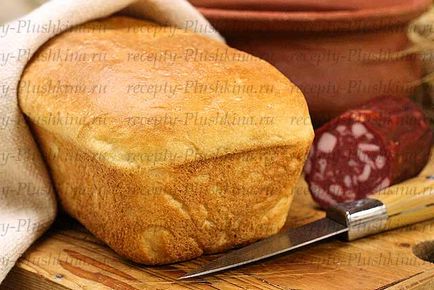 Custard хляб във фурната - проста рецепта за бял хляб