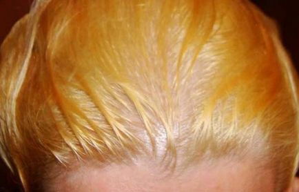 Жълт снимка коса, как да се премахне, да се отървете от, боя и оттенък сянка