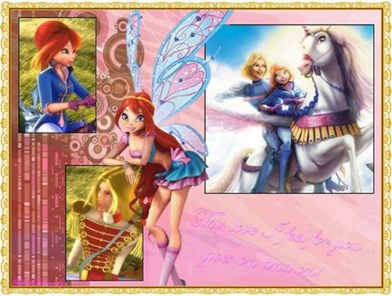 Winx се целуват