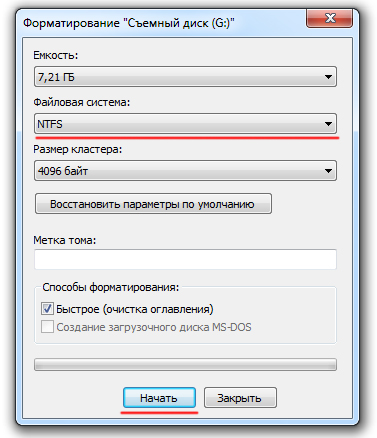 Как да се запишете изображение на Windows на USB флаш устройство