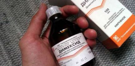 Лечение на петата разклонения Dimexidum Лечение на петата разклонения Dimexidum