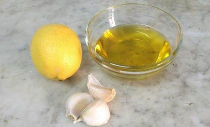 чесън и лимон лечение