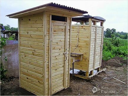 Как да се изгради тоалетна в къща