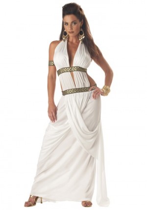 Гръцки стил рокля със собствените си ръце