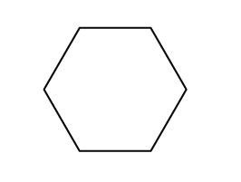 Как да се опише шестоъгълник по периферията
