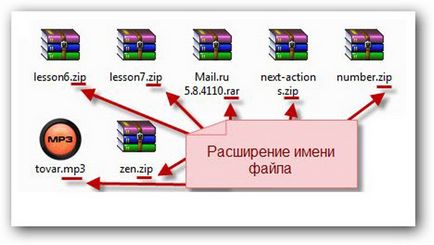 Как да промените разширението за всички файлове