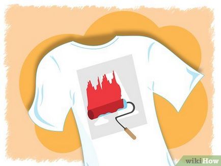 Нанасяне на рисунки на тениски с ръцете си