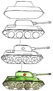 Как да нарисувате военни превозни средства
