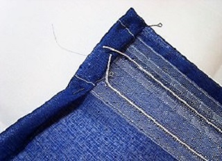 Как да шият лентата на завесата
