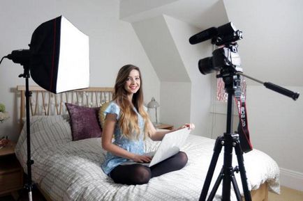 Как да станете videoblogerom