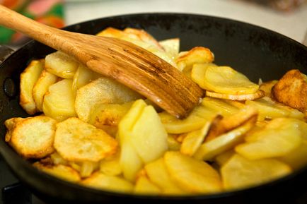 Пържени картофи с нищо Пържени картофи с нищо