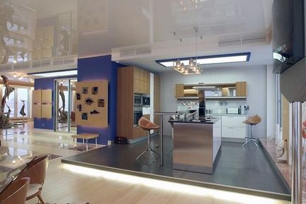 Подиум в апартамента с ръцете си Подиум в апартамента с ръцете си