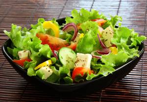 Всичко за калориите зеленчукови салати на