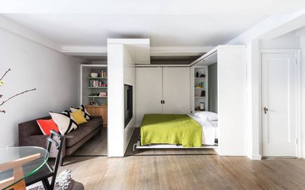 100 най-добрите идеи за хол и спалня в една стая в снимката