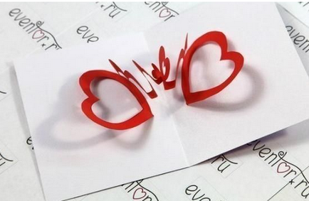 10 идеи Валентин с ръцете си как да се направи карта за Свети Валентин