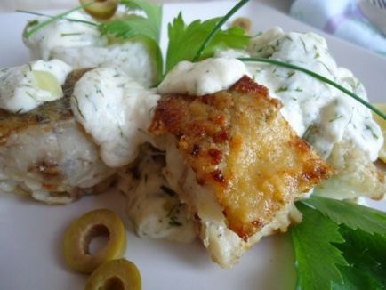 5 начина вкусни печени в Полак на фурната (минтай) 5 начина да вкусна печена морска треска във фурната
