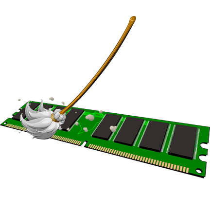 RAM четката контакти (чист) RAM четката контакти