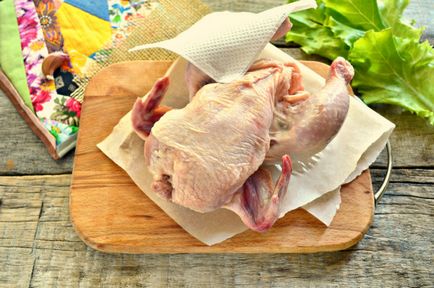 Пиле изпечен в ръкава напълно - как да се пекат пиле във фурната, с една стъпка по стъпка рецепти снимки