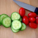 Диетични краставици и домати (2 опции, менюта, прегледи)