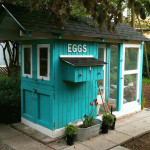 Къща за пилетата с ръцете си, особено сгради, работилница и снимка