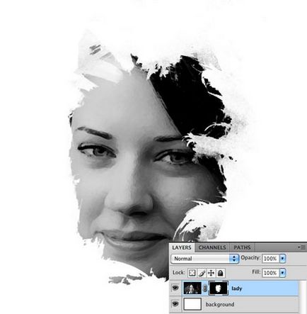 Photoshop за начинаещи маска слой, уроци (слой) Photoshop за начинаещи маската, уроци