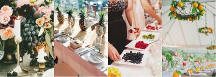 Плодове сватбена снимка, дизайн, торта, покани