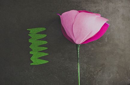 Гигантски цвете хартия роза