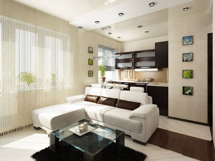 Идеи ремонт с една спалня опции жилищни и интериорен дизайн 2-стаен Хрушчов, без да