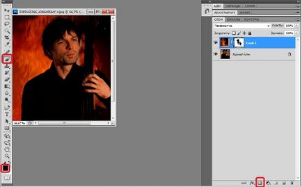 Как да кандидатствате текстура в Photoshop (Photoshop) Как да кандидатствате текстура в Photoshop
