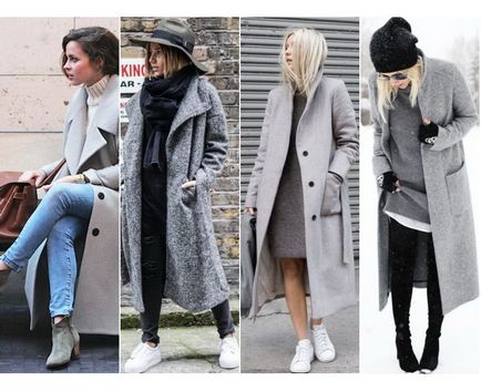 Как да се носят модни дълго палто 100 изображения