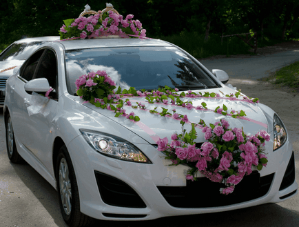 Как да се организира коли под наем за сватба