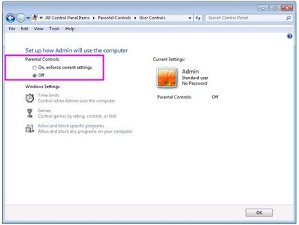 Как да деактивираме родителски контрол на компютъра