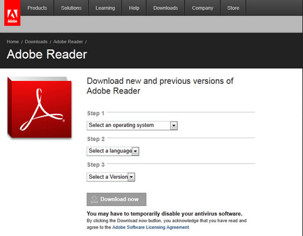 Как да отворите PDF файл на компютъра, за да погледне програмата Adobe Reader