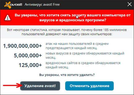 Как да премахнете Avast антивирусна (премахнете) Как да премахнете антивирусен Avast